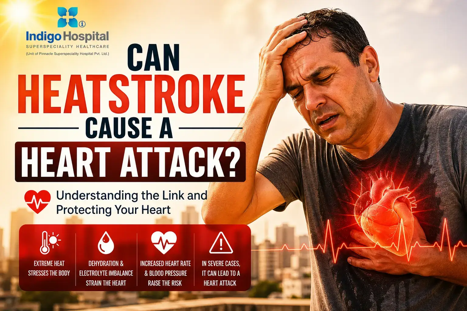 Can Heatstroke Cause a Heart Attack?